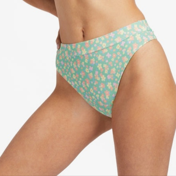 🍸BILLABONG I SEA YOU TANLINES HIGH WAIST BIKINI BOTTOMS SIZE XL/14 - Picture 3 of 7